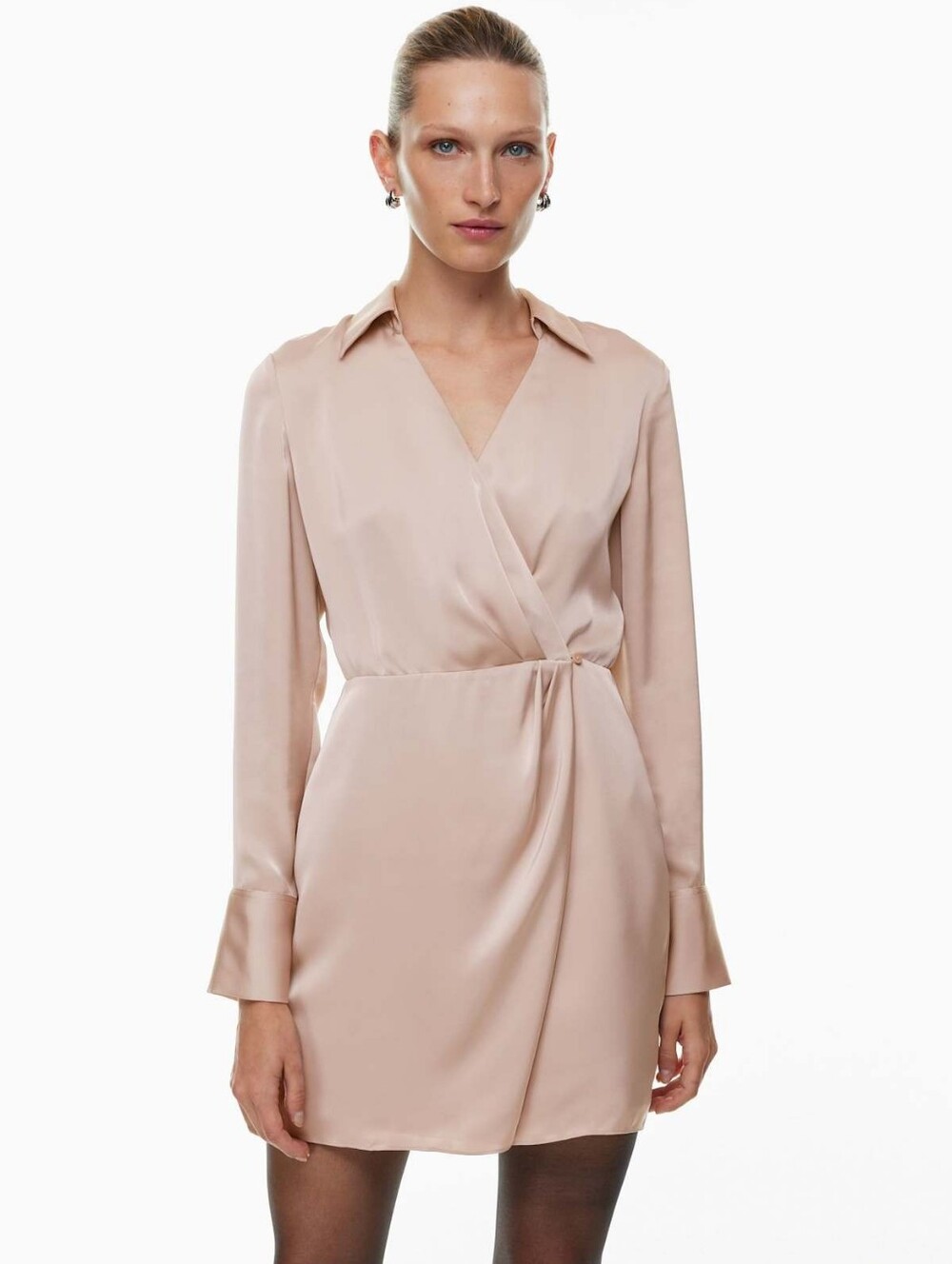 Aritizia Babaton Larchmont Satin Dress